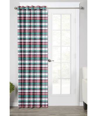 Green Polyester Digtal Printed Curtain 1