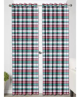 Green Polyester Digtal Printed Curtain 2