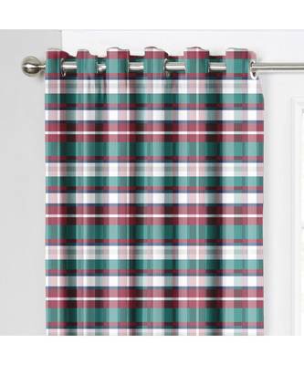 Green Polyester Digtal Printed Curtain 3