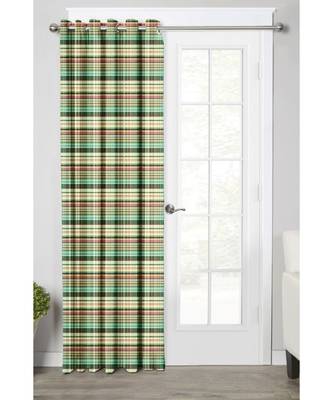 Green Polyester Digtal Printed Curtain 1