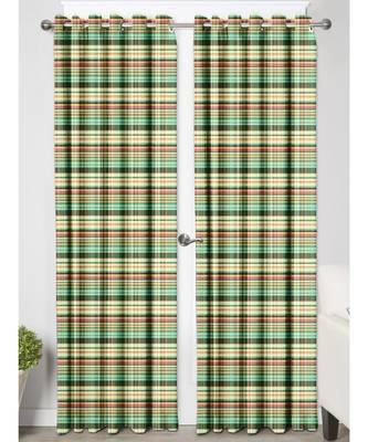 Green Polyester Digtal Printed Curtain 2
