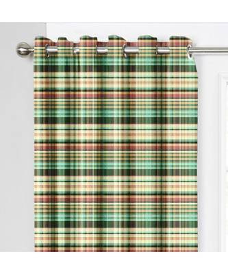 Green Polyester Digtal Printed Curtain 3