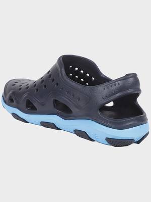 Men's Navy & Blue Regular Wear clogs has regular styling 2