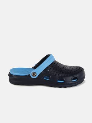 Men's Navy & Blue Regular Wear clogs has regular styling 3