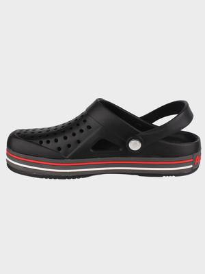 Men's Black & Grey Regular Wear clogs has regular styling 3