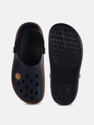 Men's Navy & Grey Regular Wear clogs has regular styling 4