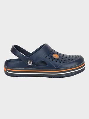 Men's Navy & Grey Regular Wear clogs has regular styling 3