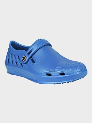 Women's Blue Regular Wear clogs has regular styling 1
