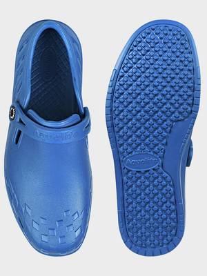 Women's Blue Regular Wear clogs has regular styling 4
