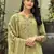 Green digital print cotton salwar