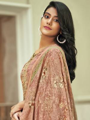 Pink digital print cotton salwar 2