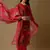 Magenta digital print silk blend salwar