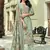 Turquoise digital print cotton salwar