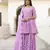Pink embroidered cotton kurta-suits