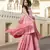 Coral embroidered cotton kurta-suits