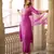 Pink embroidered cotton kurta-suits