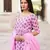 Pink embroidered cotton kurta-suits