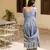 Grey embroidered cotton kurta-suits