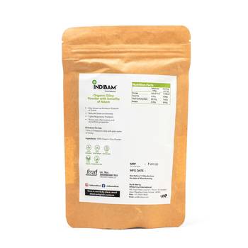 INDIBAM's 100% Pure Organic NEEM GILOY Powder (Guduchi/Gulvel Stem) (Pack of 100 Gram), Pesticides free 3