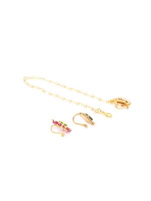 White crystal nose-ring 2