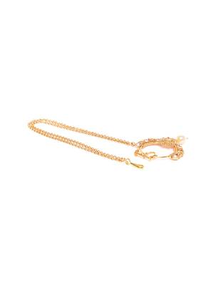 Gold crystal nose-ring 3