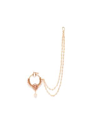 White crystal nose-ring 2