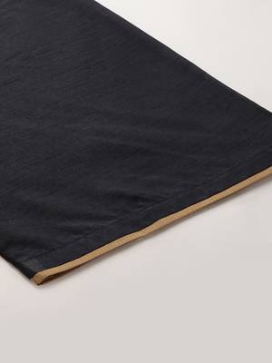 Indo Era Navy Blue Embroidered Straight Kurta with Palazzo Sets 5