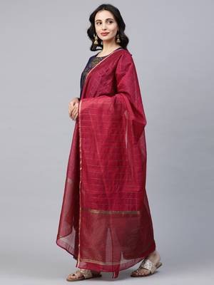 Indo Era Blue Foil Printed Straight kurta Palazzo with Dupatta Sets 3