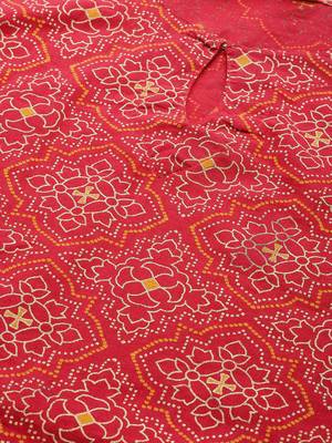 Indo Era Foil Printed Straight Kurta with Palazzo Dupatta Set 4