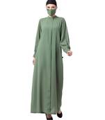 Abaya With Center Pleat