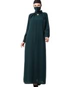 Modest Dress With Pleats Abaya Dress