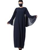 Modest Dress With Extra Sleeve Layers Abaya Dress