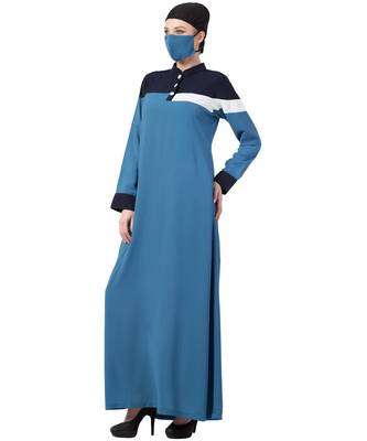 Sports Look Dress In Multi Color Abaya Dress 3
