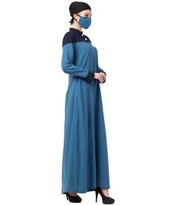 Sports Look Dress In Multi Color Abaya Dress 5