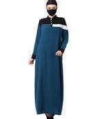 Sports Look Dress In Multi Color Abaya Dress