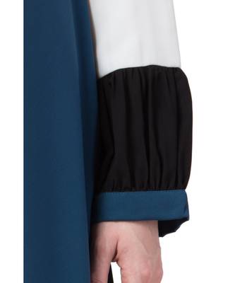 Modest Dress In Multi Color With Blet Abaya Dress 5