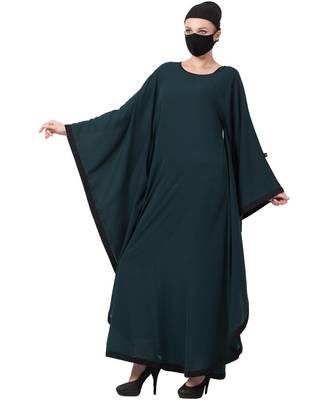 Modest Dress With Unique Cut & Pattern Abaya Dress 3