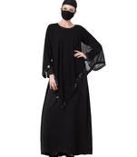 Two Piece Combo Of Abaya And A Poncho.