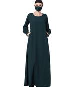 Basic Abaya With Cuff.