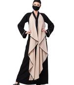 Falling Shrug Dress In Front Open Style Abaya Dress