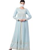 Occasion Dress With Zari Work Embroidery Abaya Dress