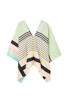 JSDC V-Neck Style Stripped Printed Co-ord Sets Kaftan + Pant For Women 4