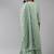 Indo Era Sea Green Embroidered Straight Kurta Sharara With Dupatta Set