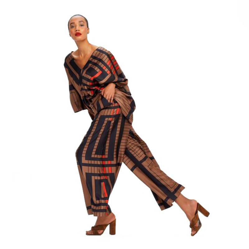 JSDC Free Size Printed Co-ord Sets (Top + Pant) Kaftan For Women