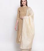 white art silk plain   dupatta