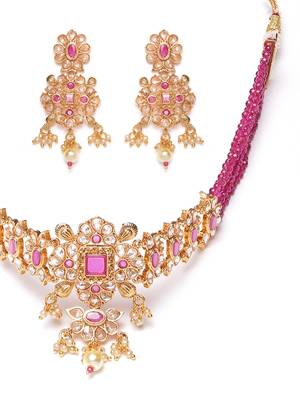 Pink pearl jewellery 3