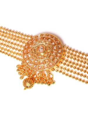 Gold pearl jewellery 3