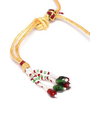 Maroon pearl jewellery 5