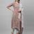 Indo Era Green Printed Straight Kurta Trouser With Dupatta Set