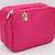 atorakushon   Fabric Cosmetic Bag Makeup Pouch Jewellery Vanity Box Travel Storage Organizer Grooming Kit for Women Pink